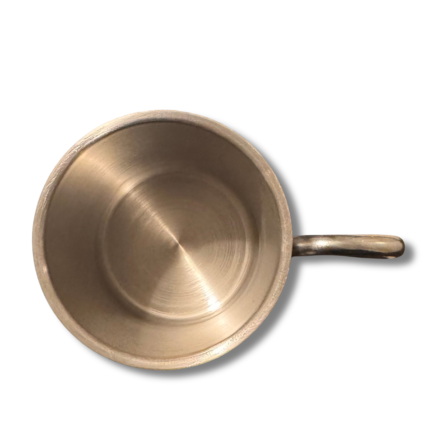 Top down perspective of a metal cup. The first portable induction stove and generator with a battery and dual burners for campers, outdoor workers, natural disasters — and anyone, anywhere, cooking or surviving off-grid.
#productimage